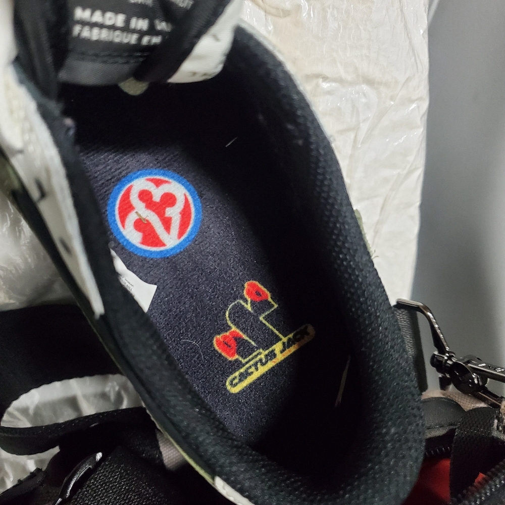 Travis Scott‎ x Air Jordan 1 Retro Low OG SP PS 'Olive' - Picture 6 of 9